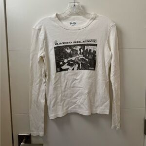Brandy Melville Radio Silence long sleeve. Size:S/M